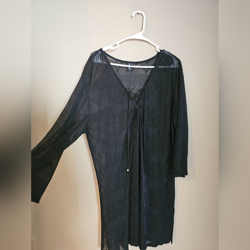 Brand new sheer swimsuit cover up